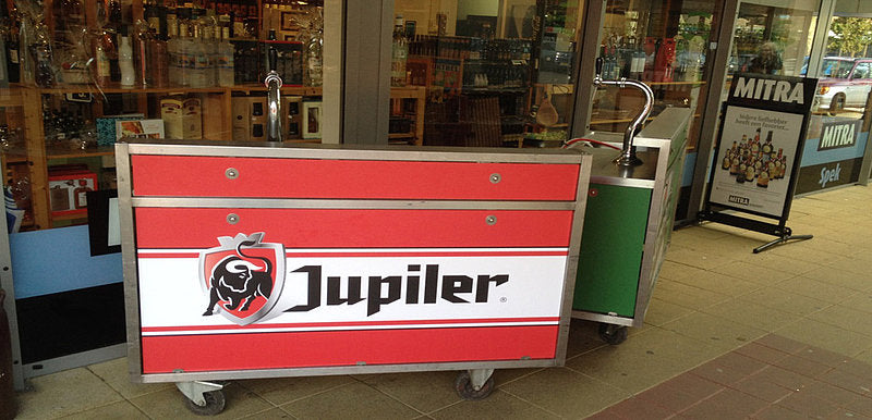 Grote biertap met bar (alle merken)